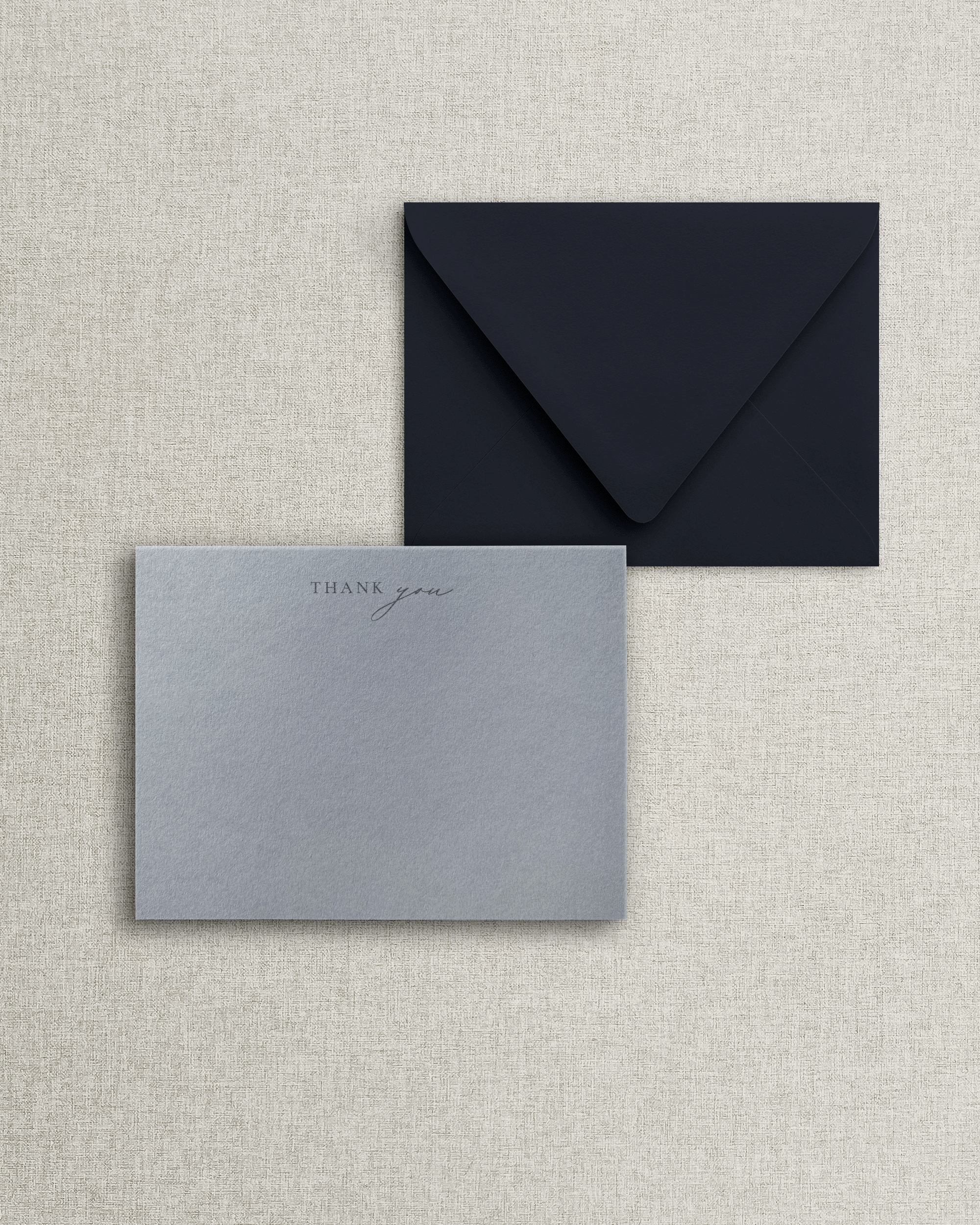 The Blair Flat Thank You Card & Envelope