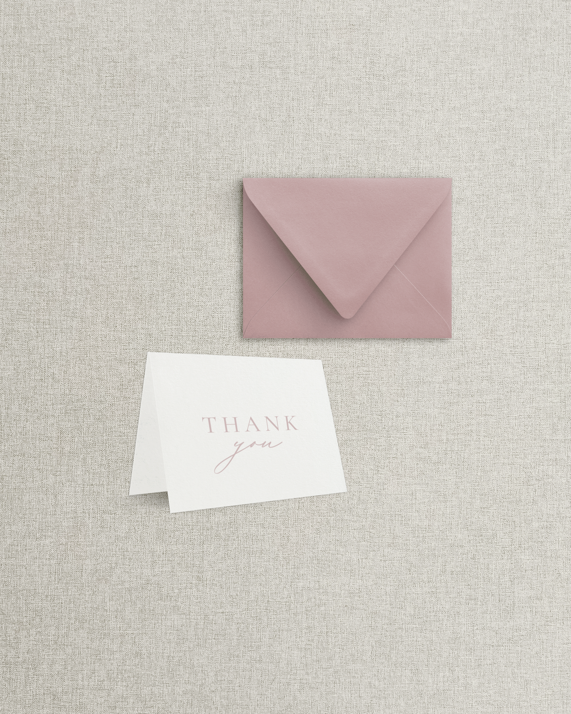 The Blair Folded Thank You Card & Envelope