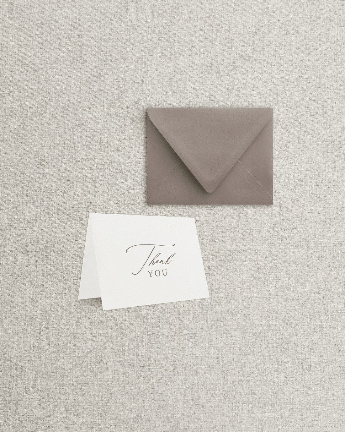 The Emily Folded Thank You Card & Envelope