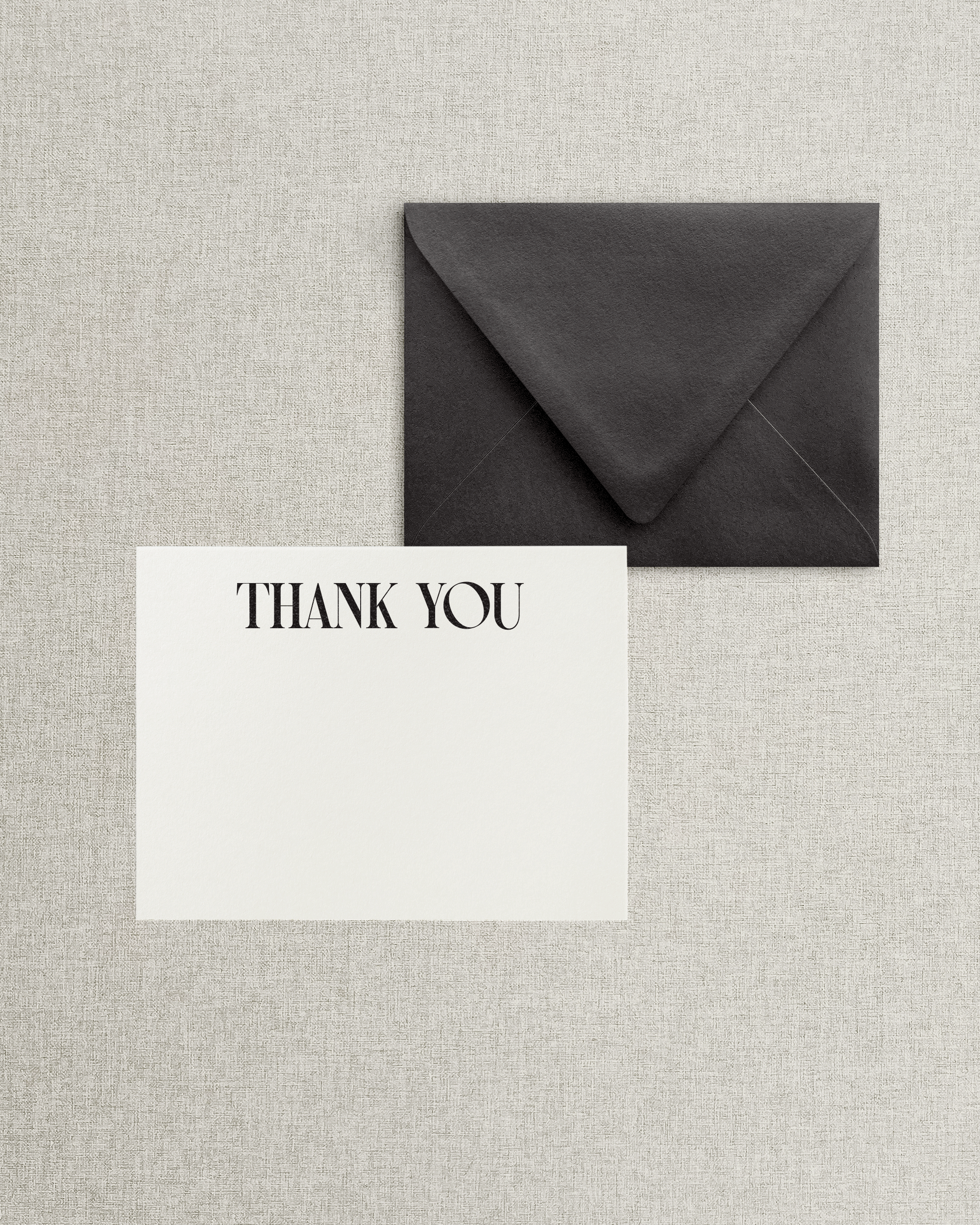 The Maddie Flat Thank You Card & Envelope
