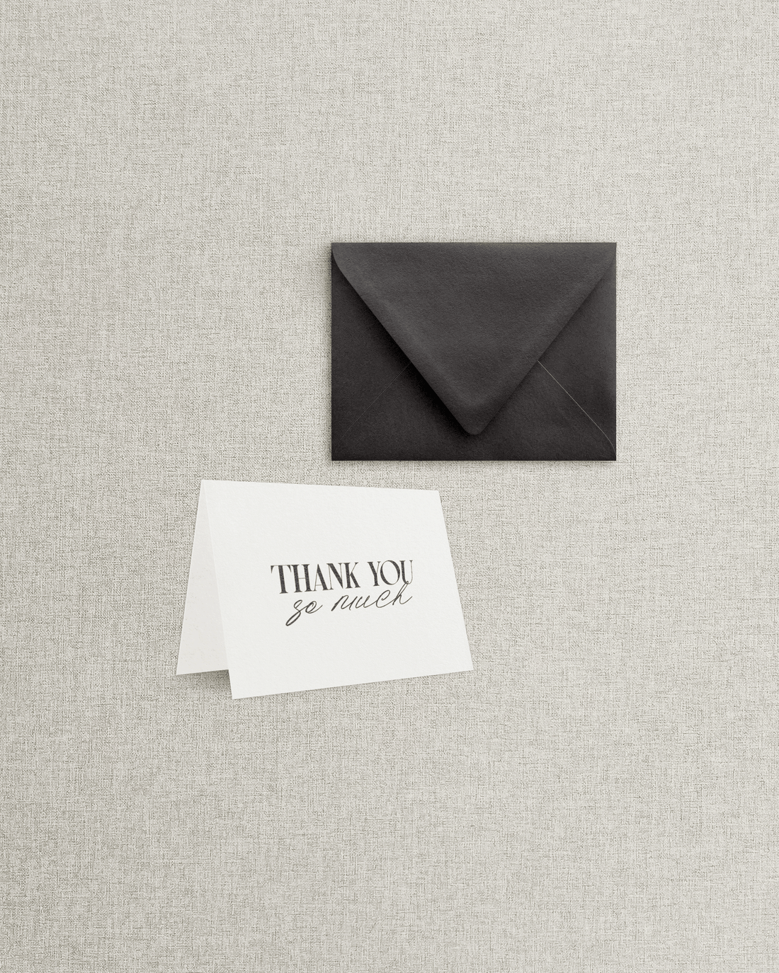 The Maddie Folded Thank You Card & Envelope