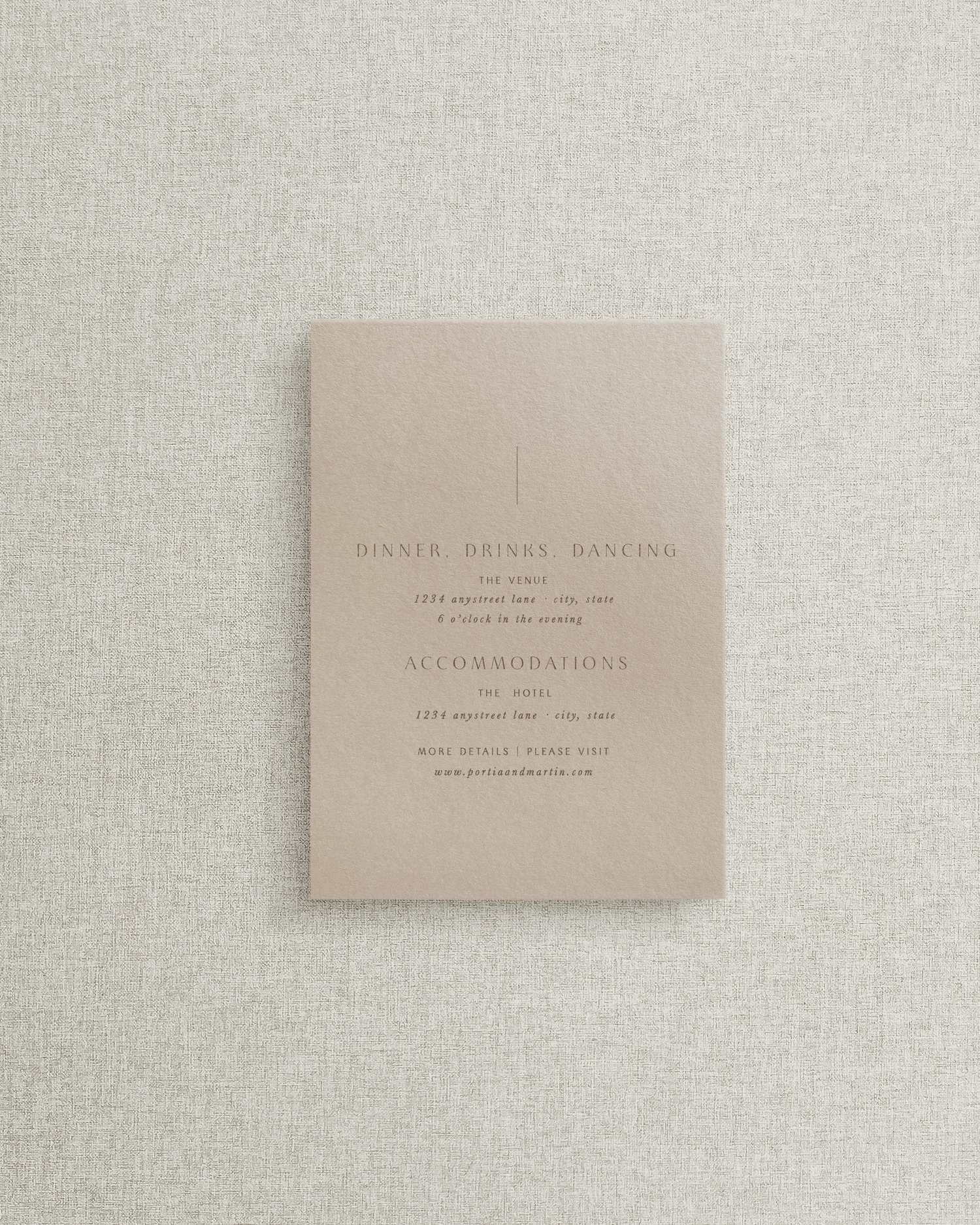 The Portia Details Card
