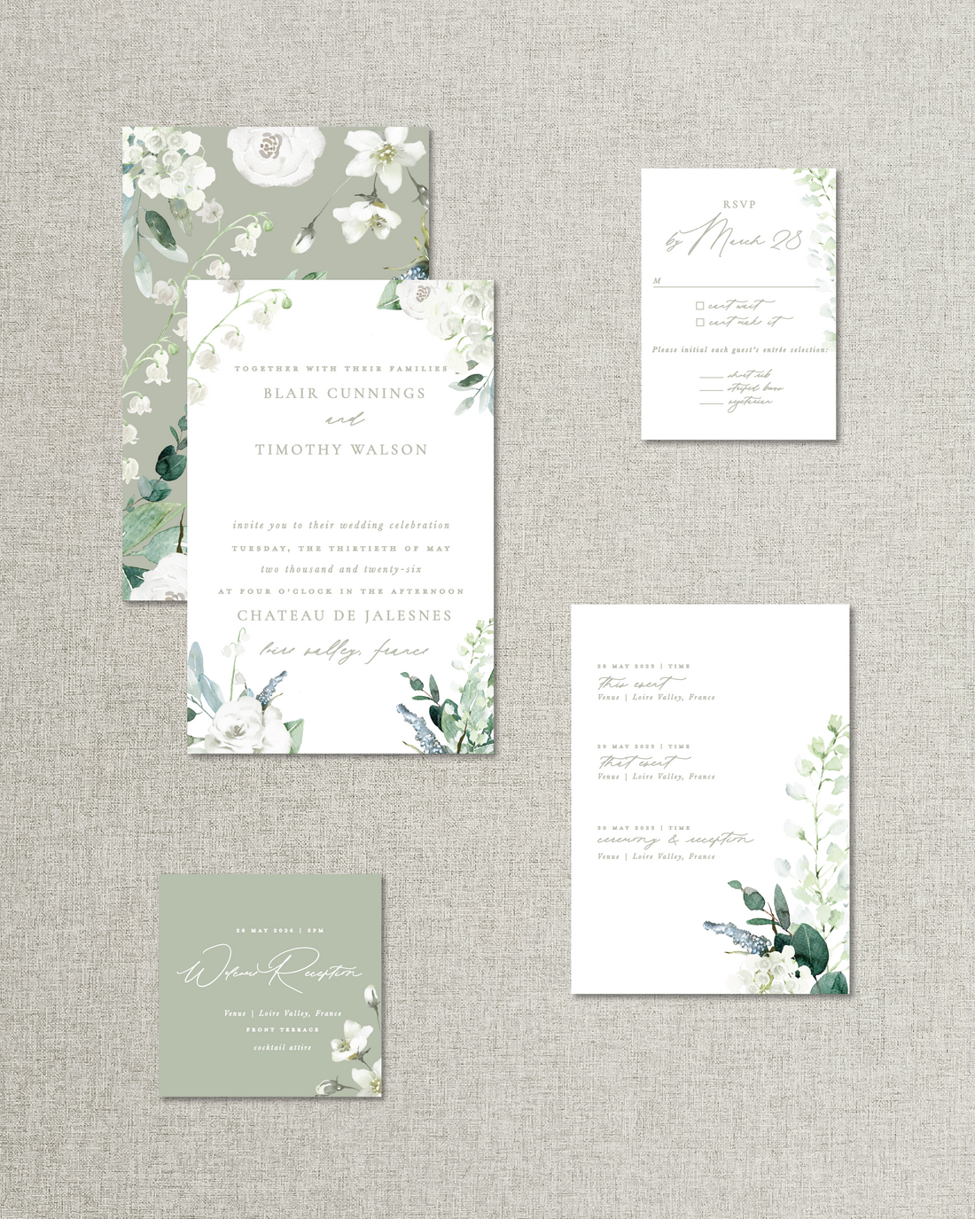 The Carson Watercolor Floral Accent Artwork