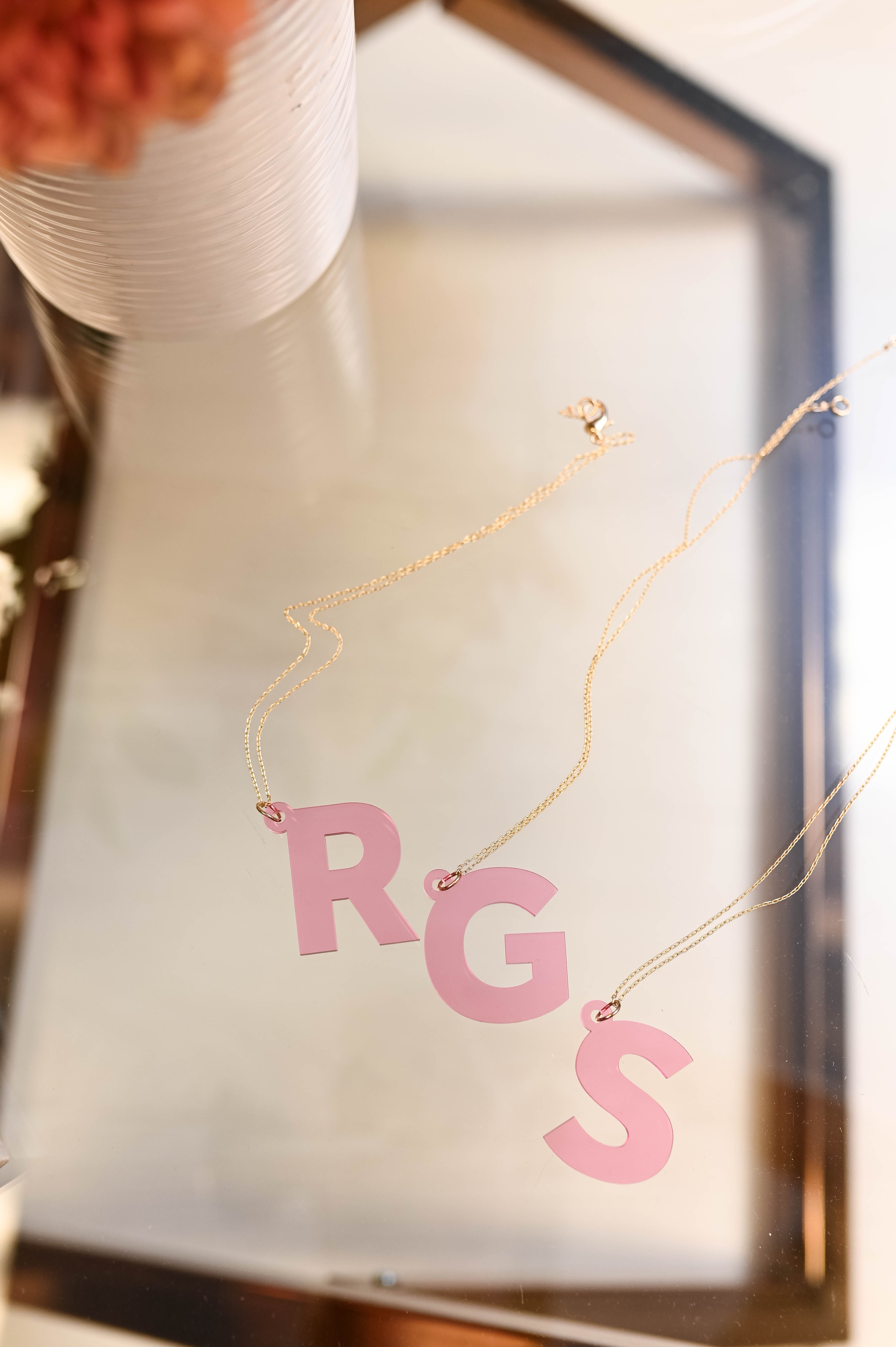 Rose Gold Acyrlic
