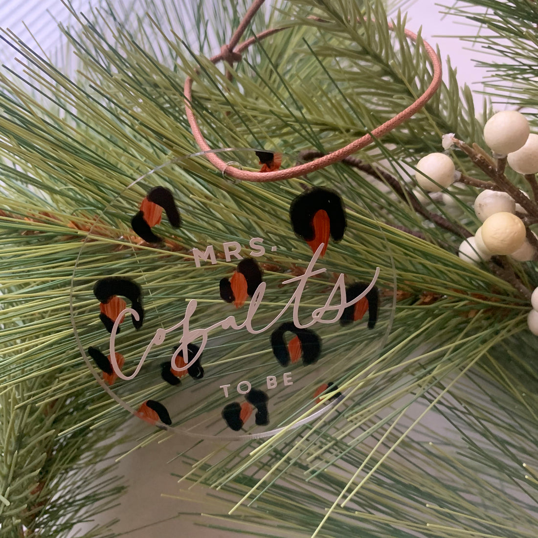 Personalized Acrylic Ornament