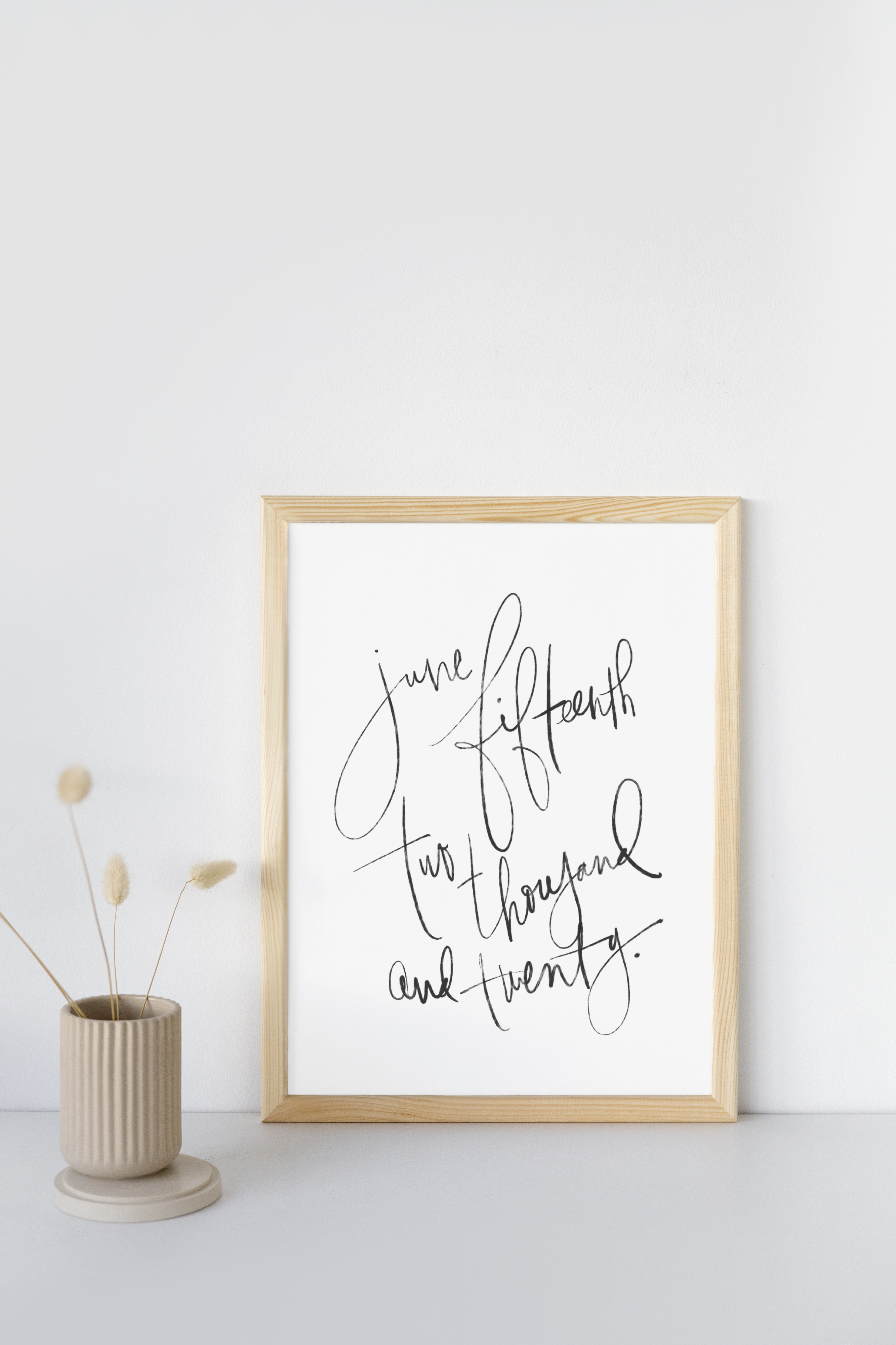 Your Special Date Print