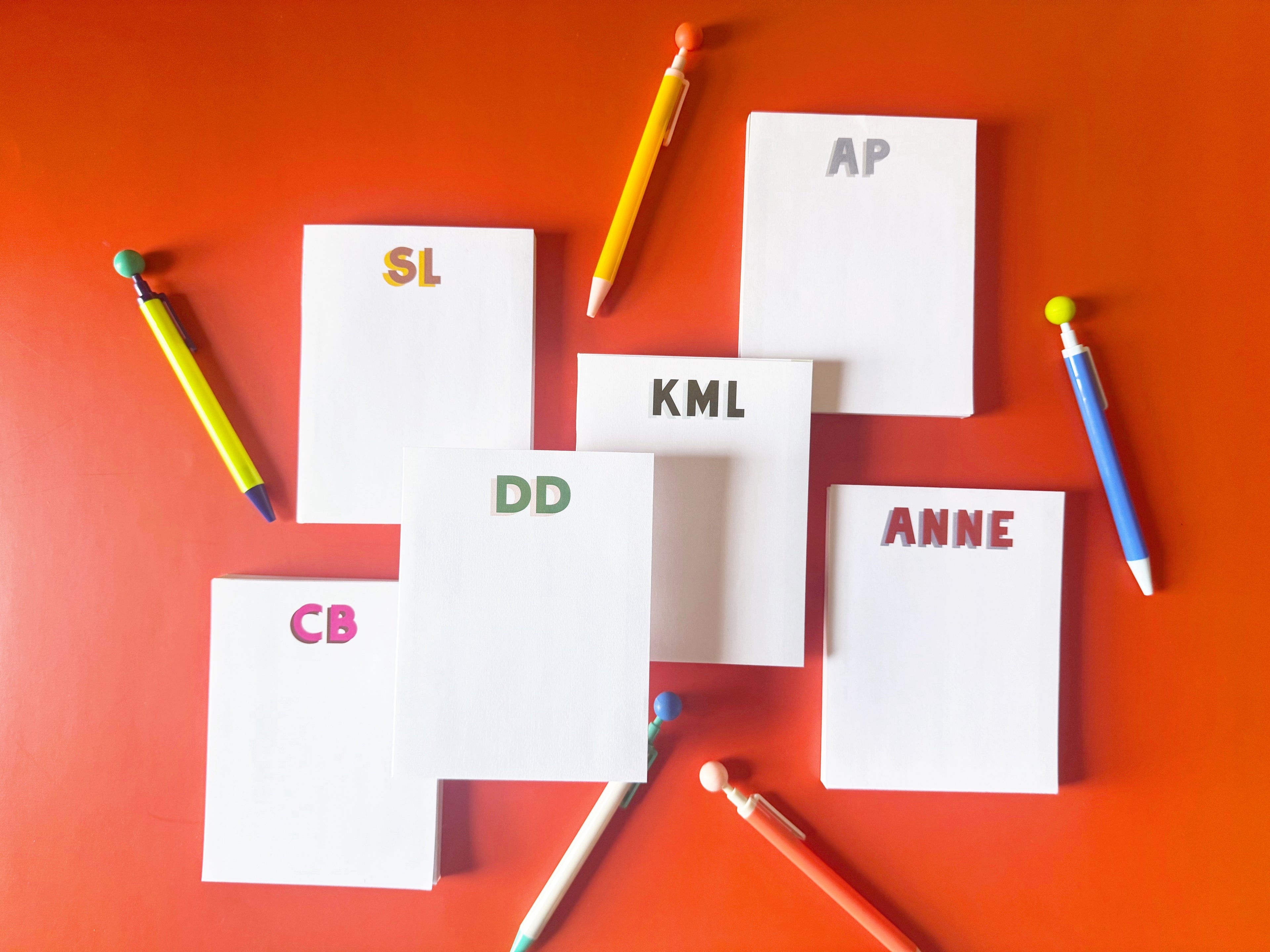 Chonky Letter Notepad