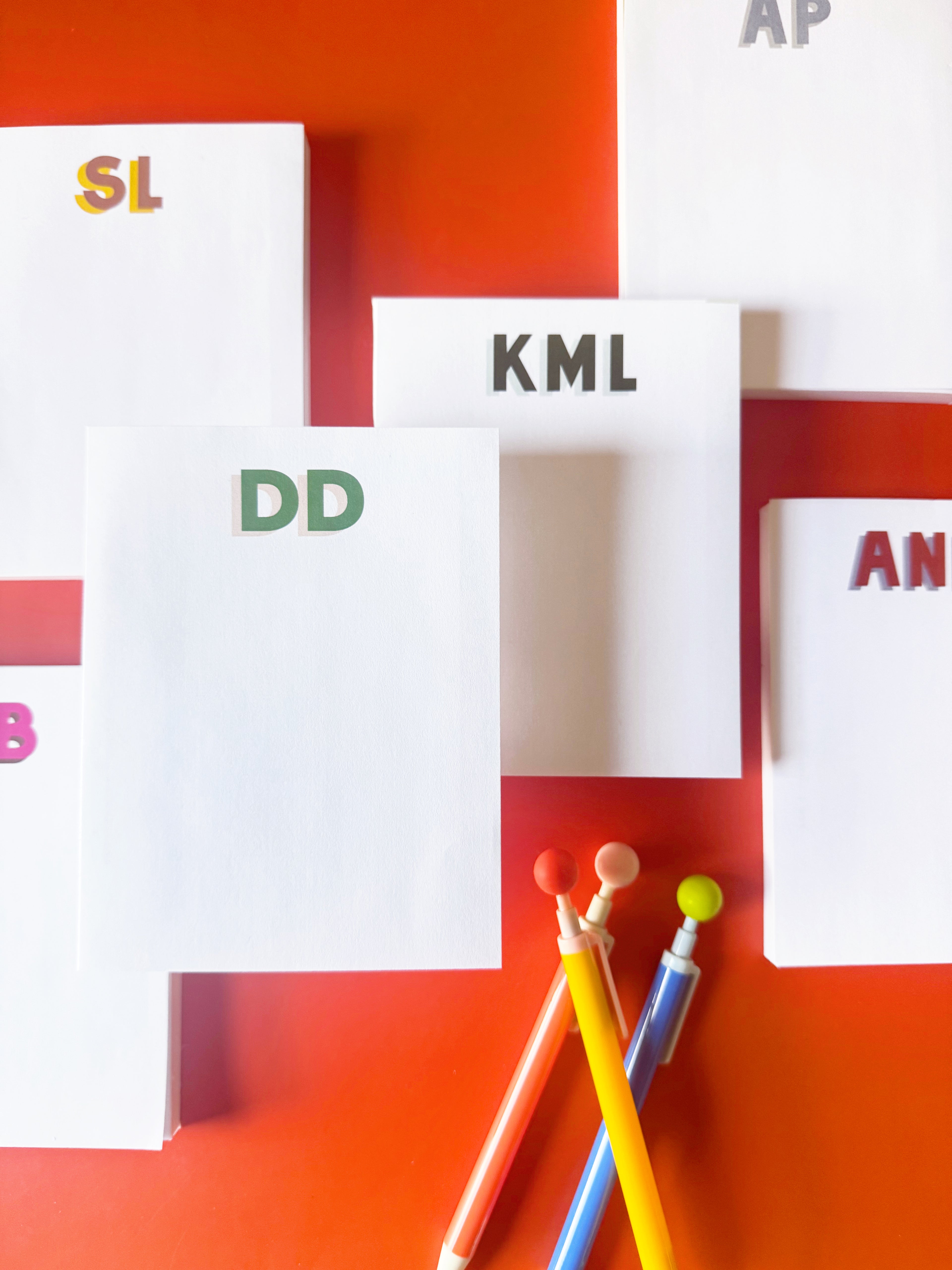 Chonky Letter Notepad