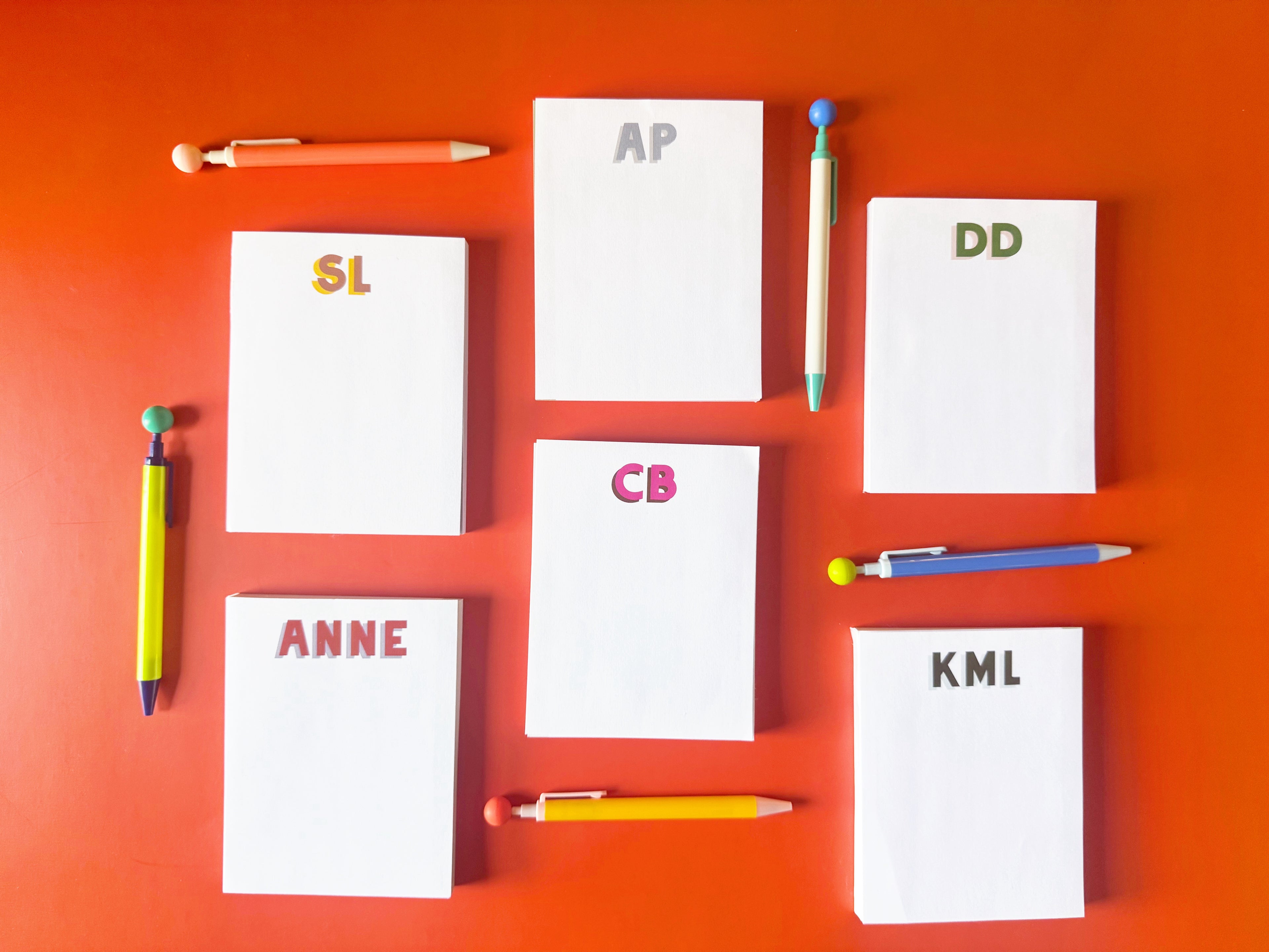Chonky Letter Notepad