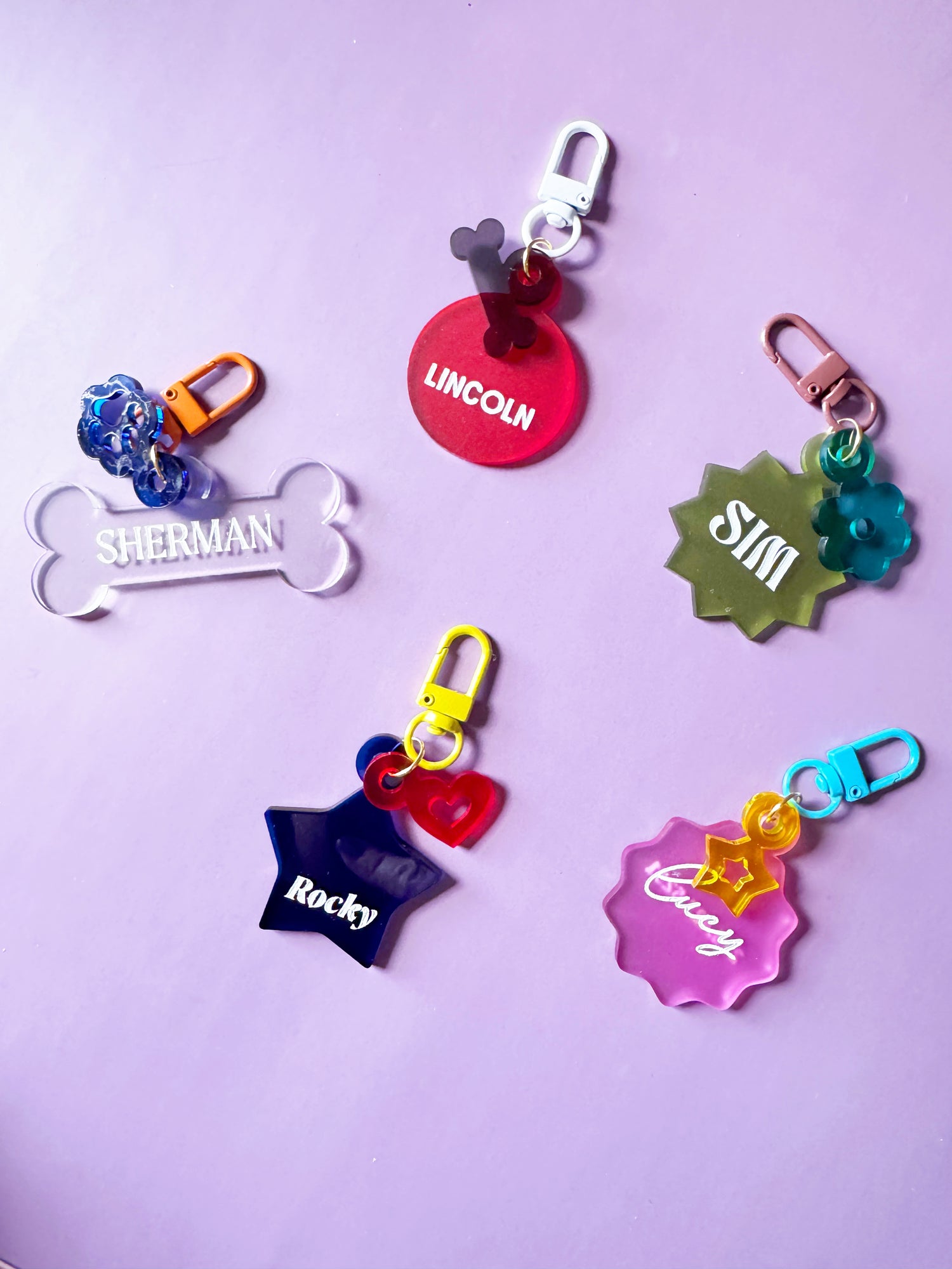 Acrylic Pet Tag