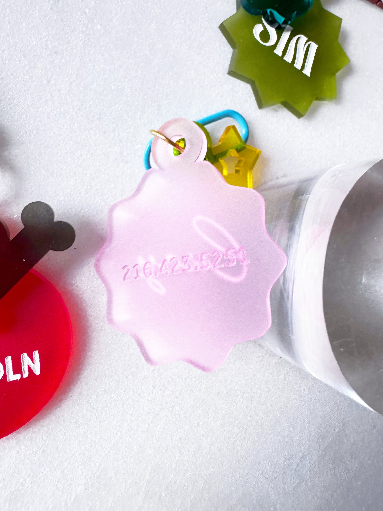 Acrylic Pet Tag