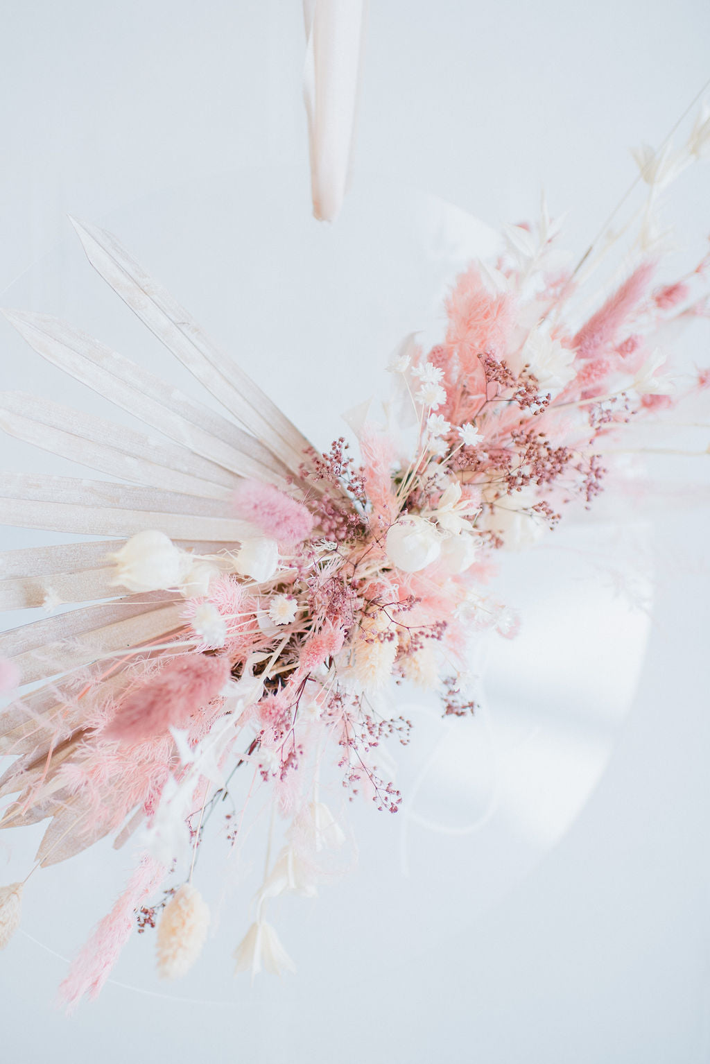 Floral Acrylic Wreath