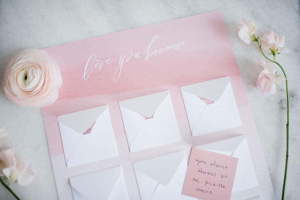 Love U Because... (Print)