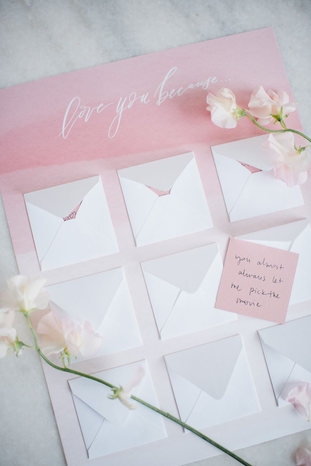 Love U Because... (Print)