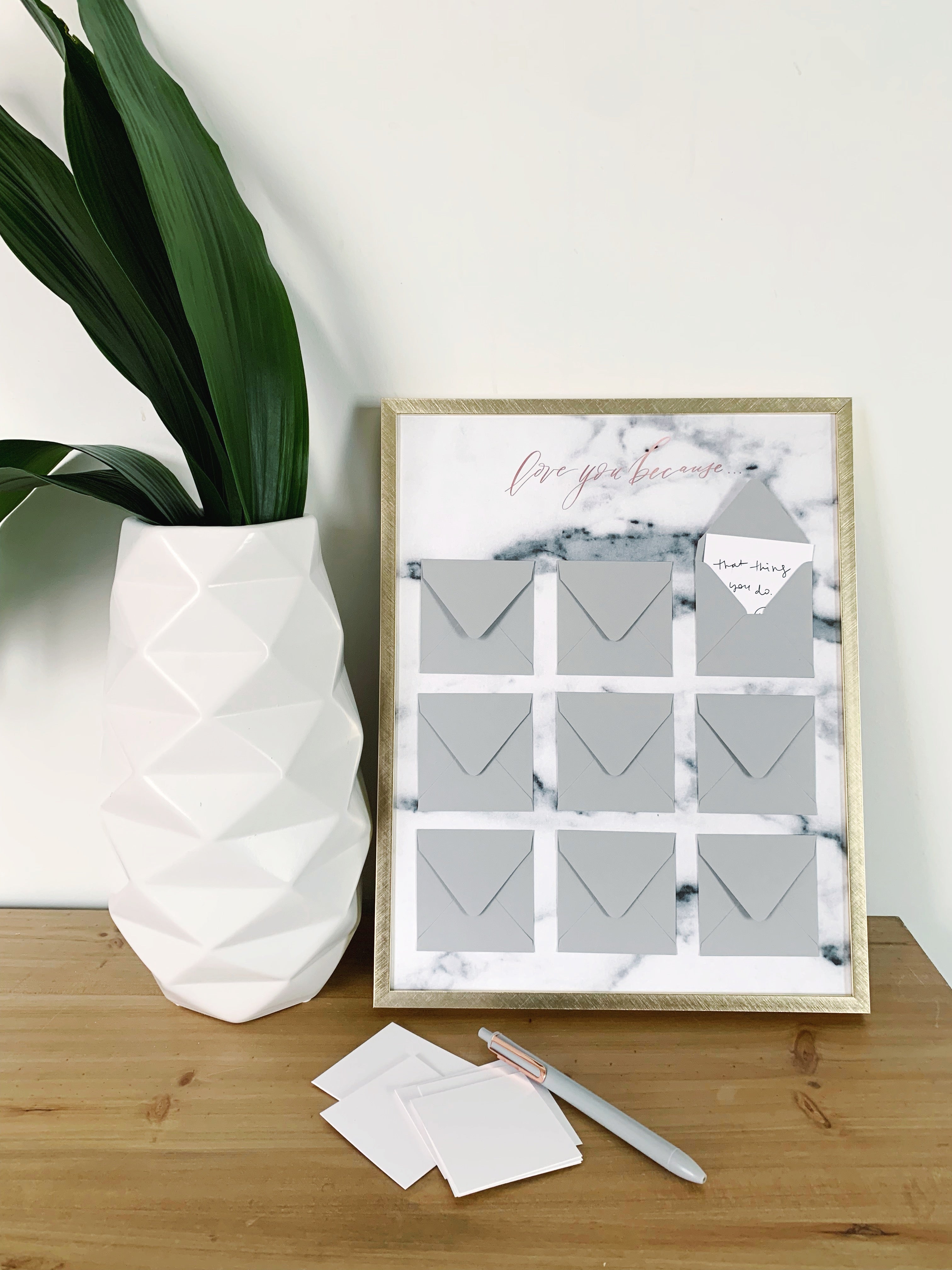 Love U Because... (Print)