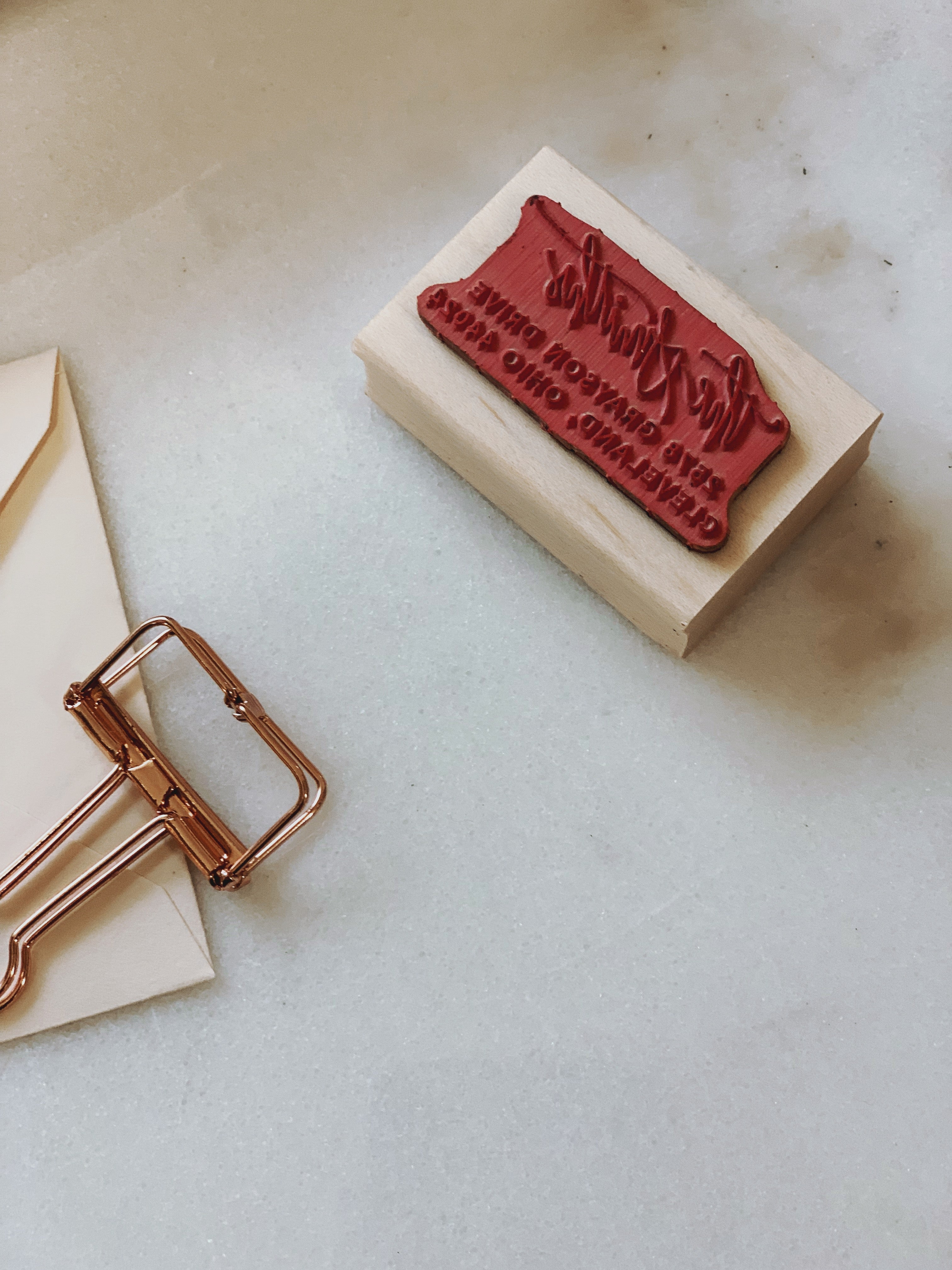 Personalized Return Address Stamp