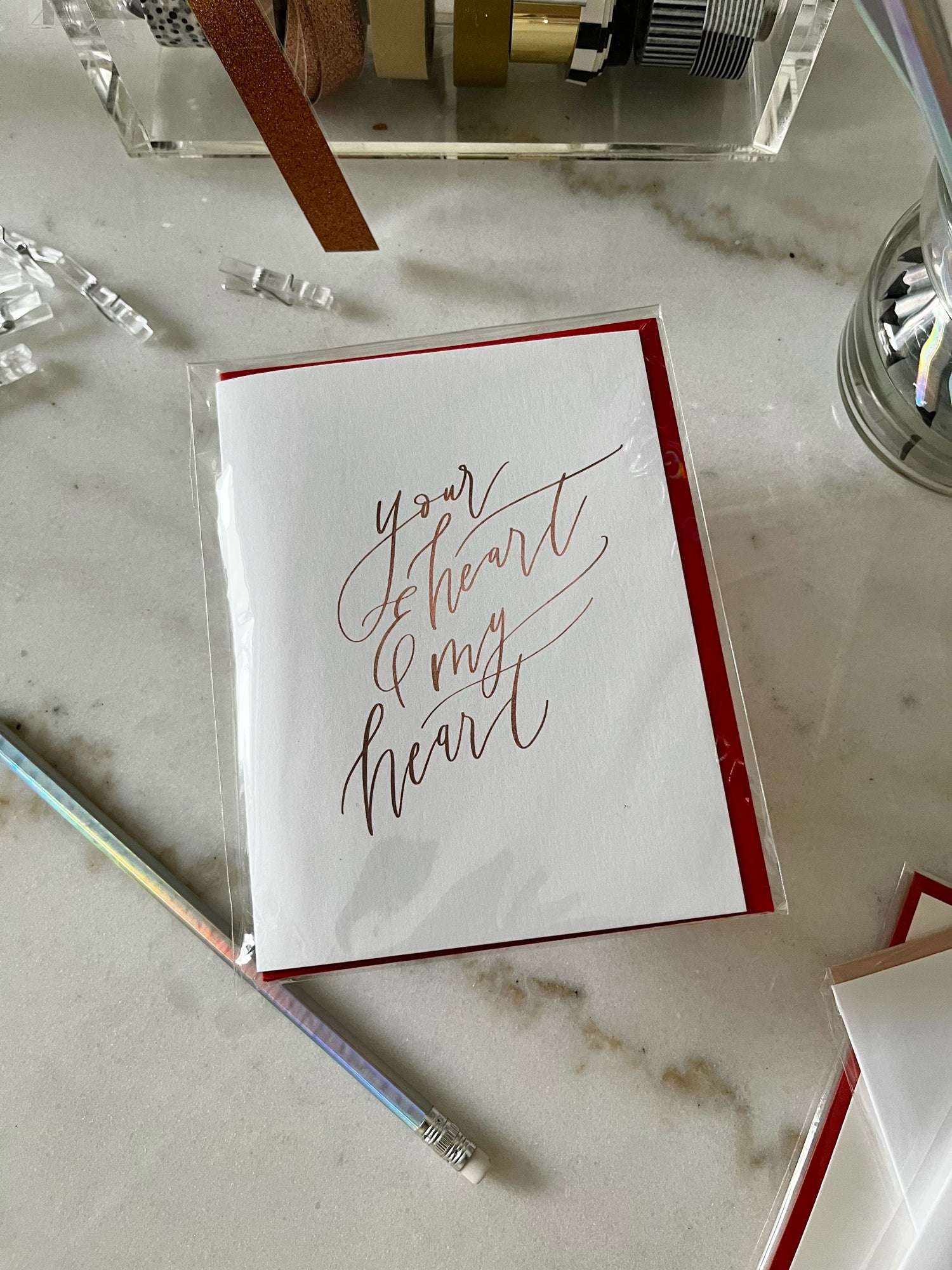 Your Heart & My Heart Card