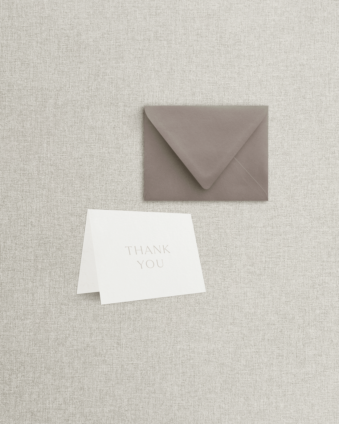 The Celine Folded Thank You Card &amp; Envelope