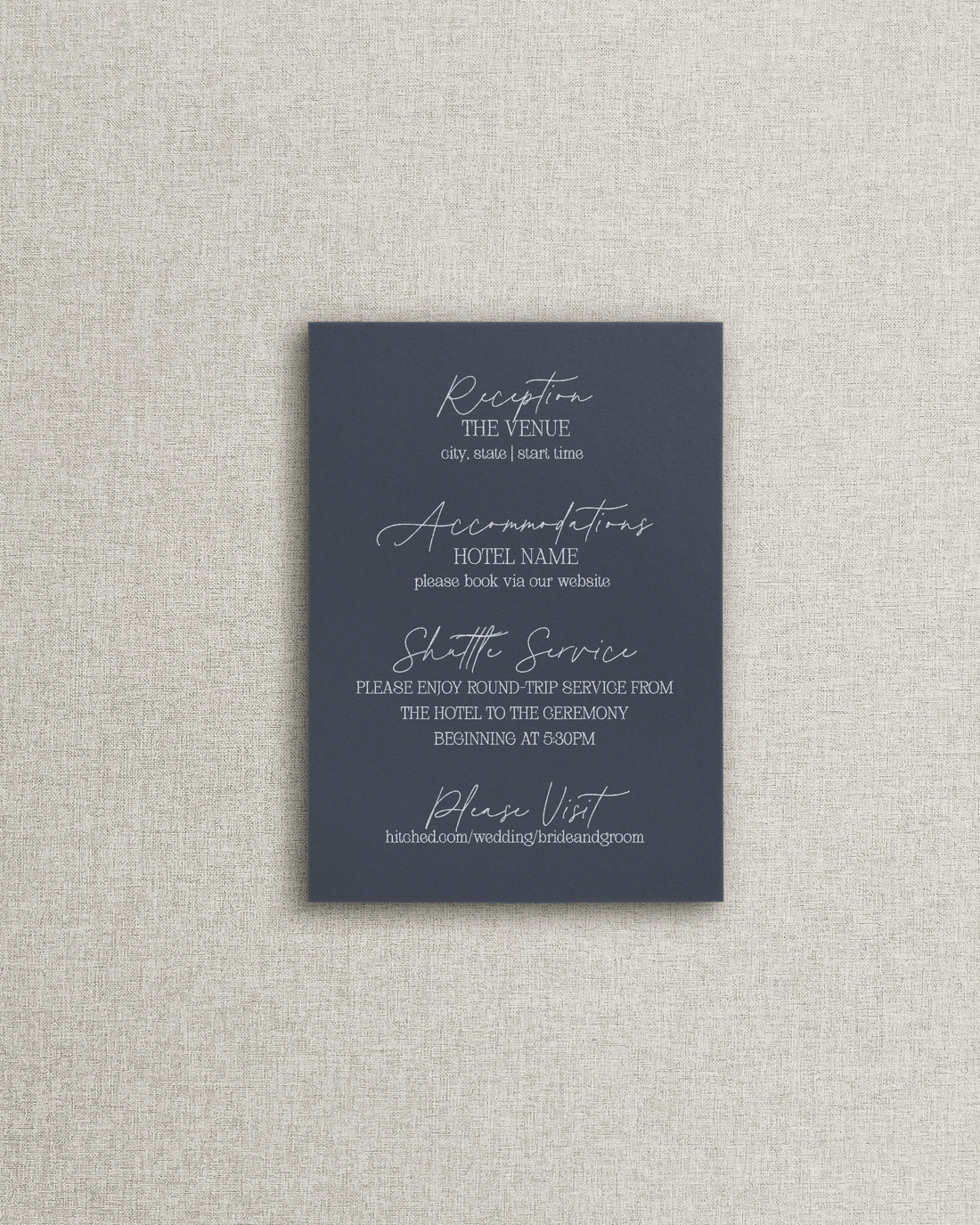 The Lindsay Details Card