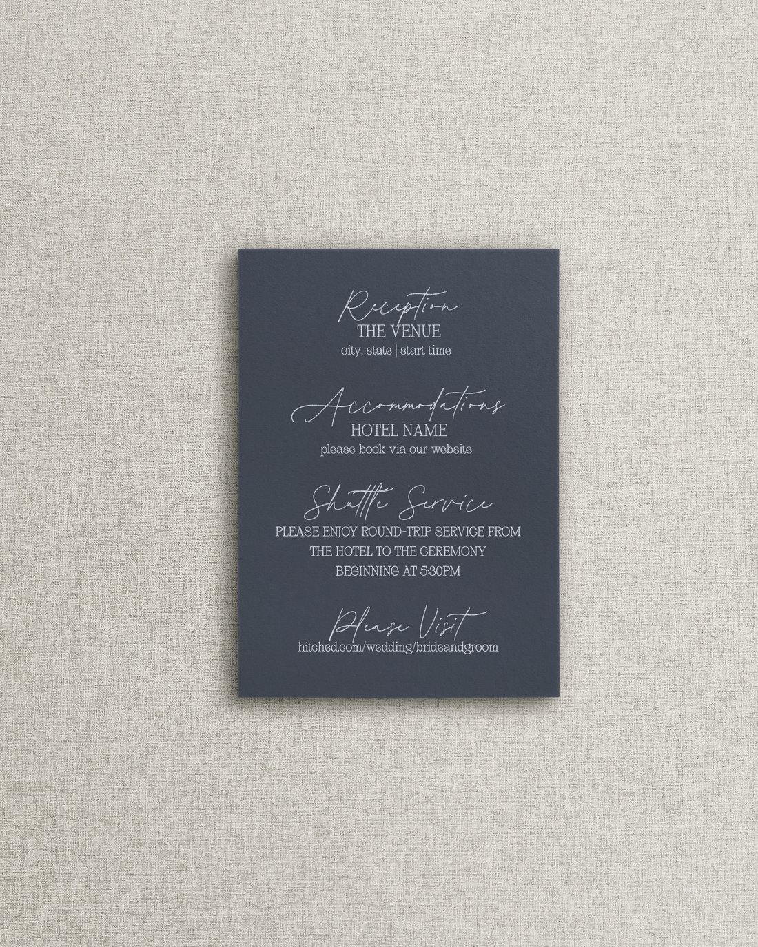 The Lindsay Details Card