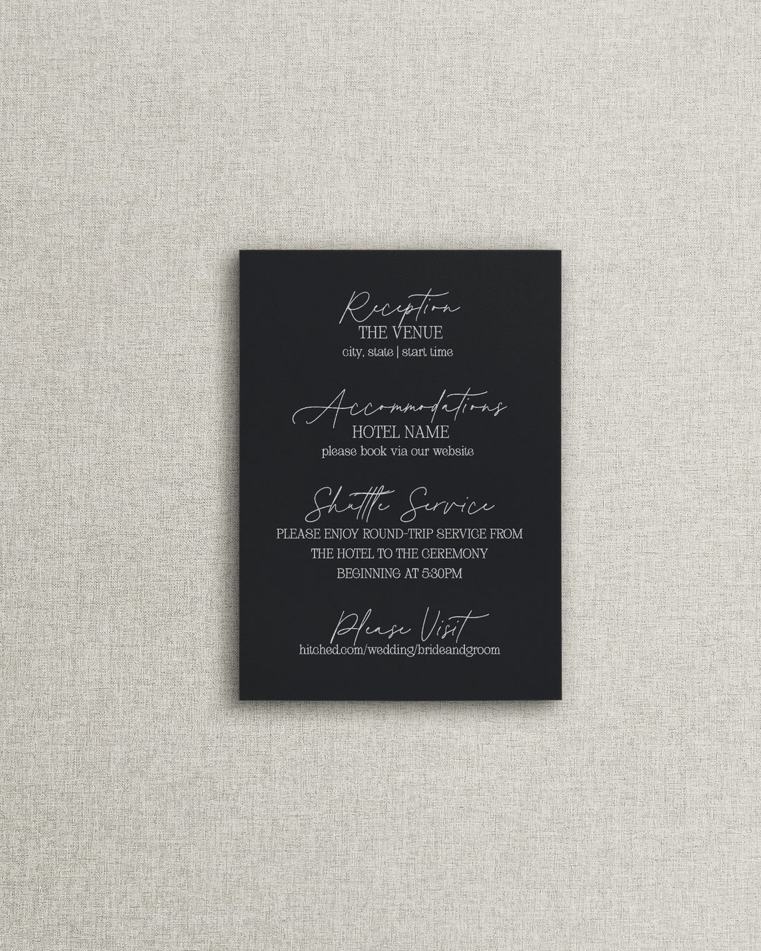 The Lindsay Details Card