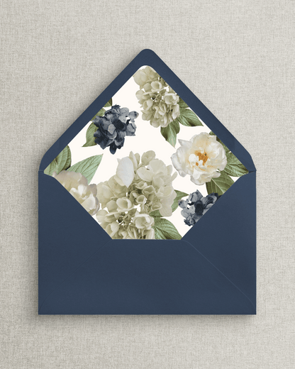 The Adrian Photorealistic Floral Envelope Liners