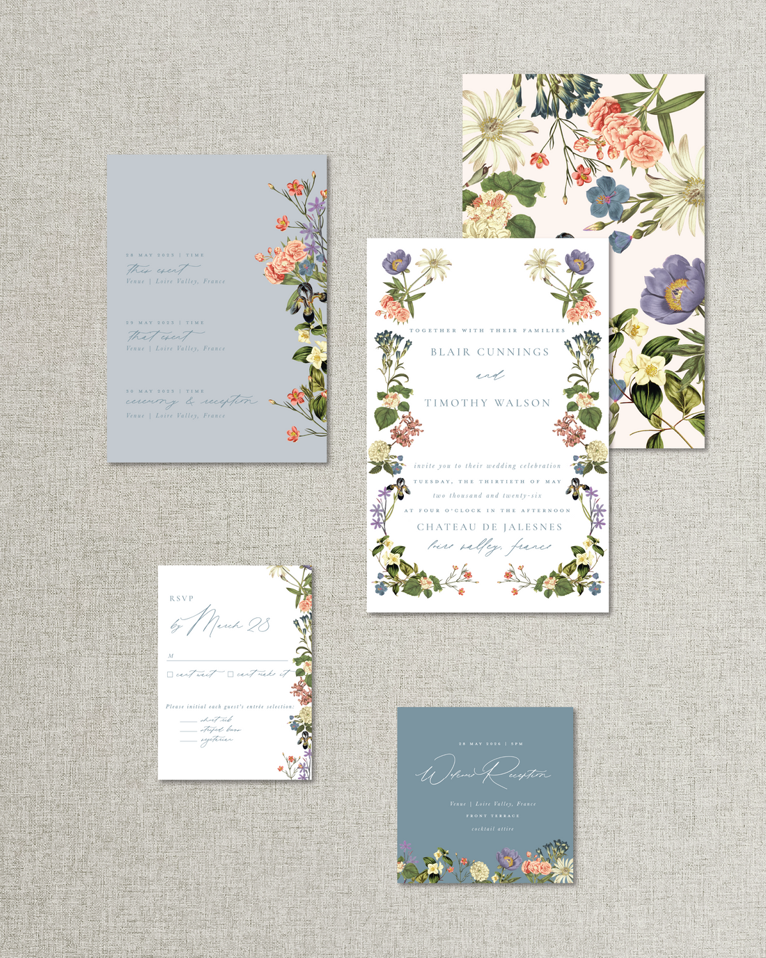 The Avery Botanical Florals Accent Artwork