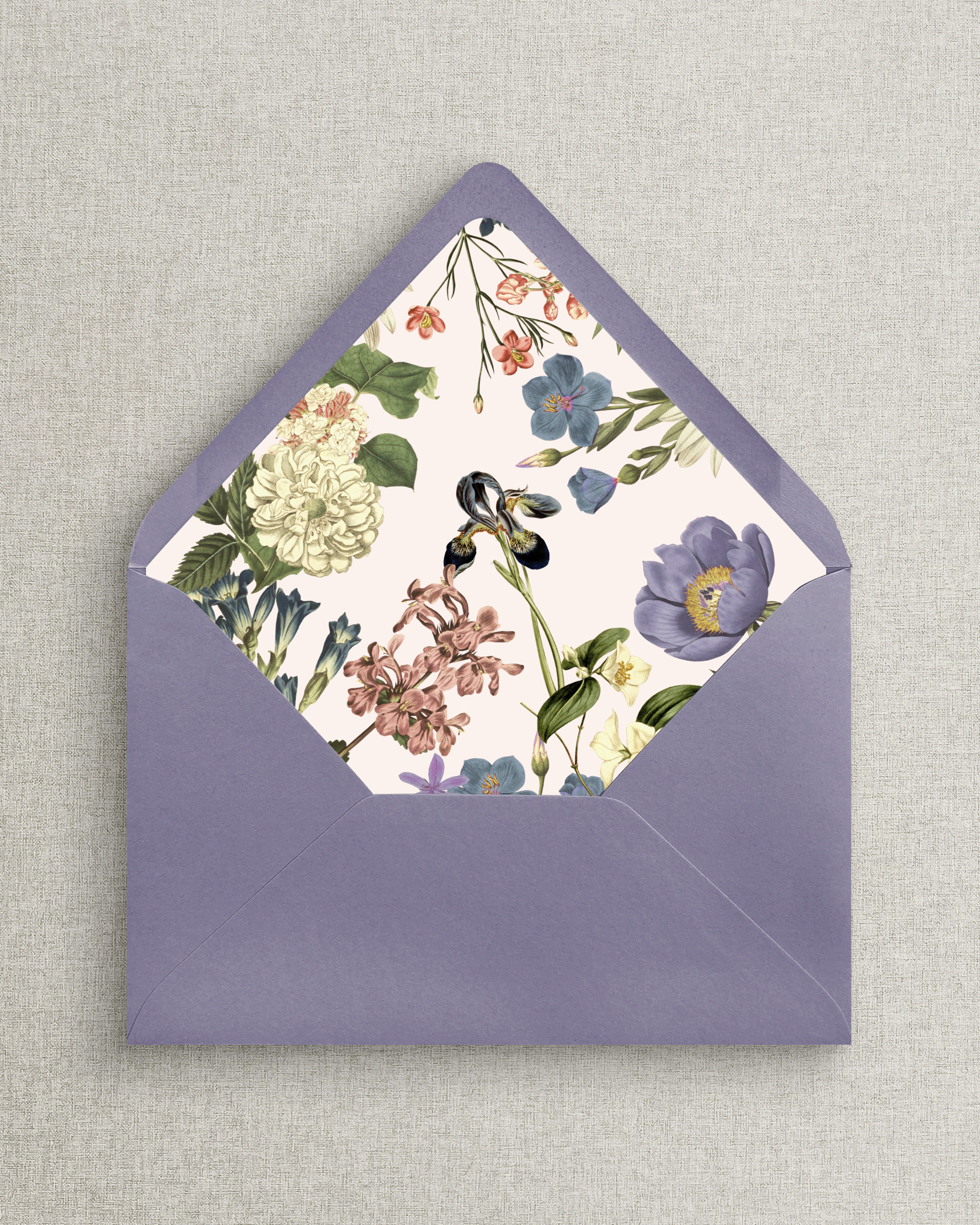 The Avery Botanical Floral Envelope Liners