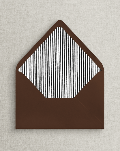 The Charlie Geometric Modern Envelope Liners