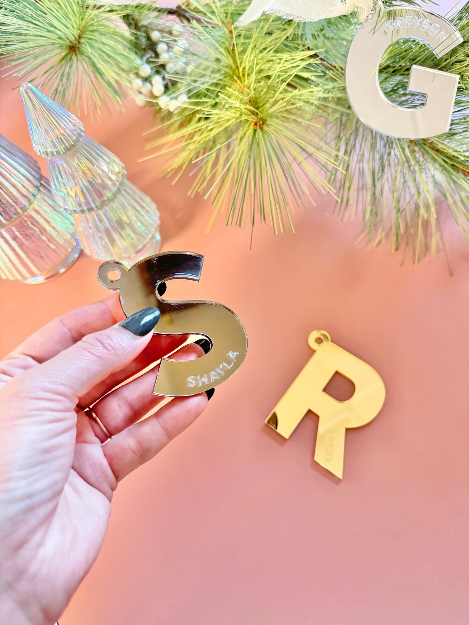 Personalized Initial Ornament