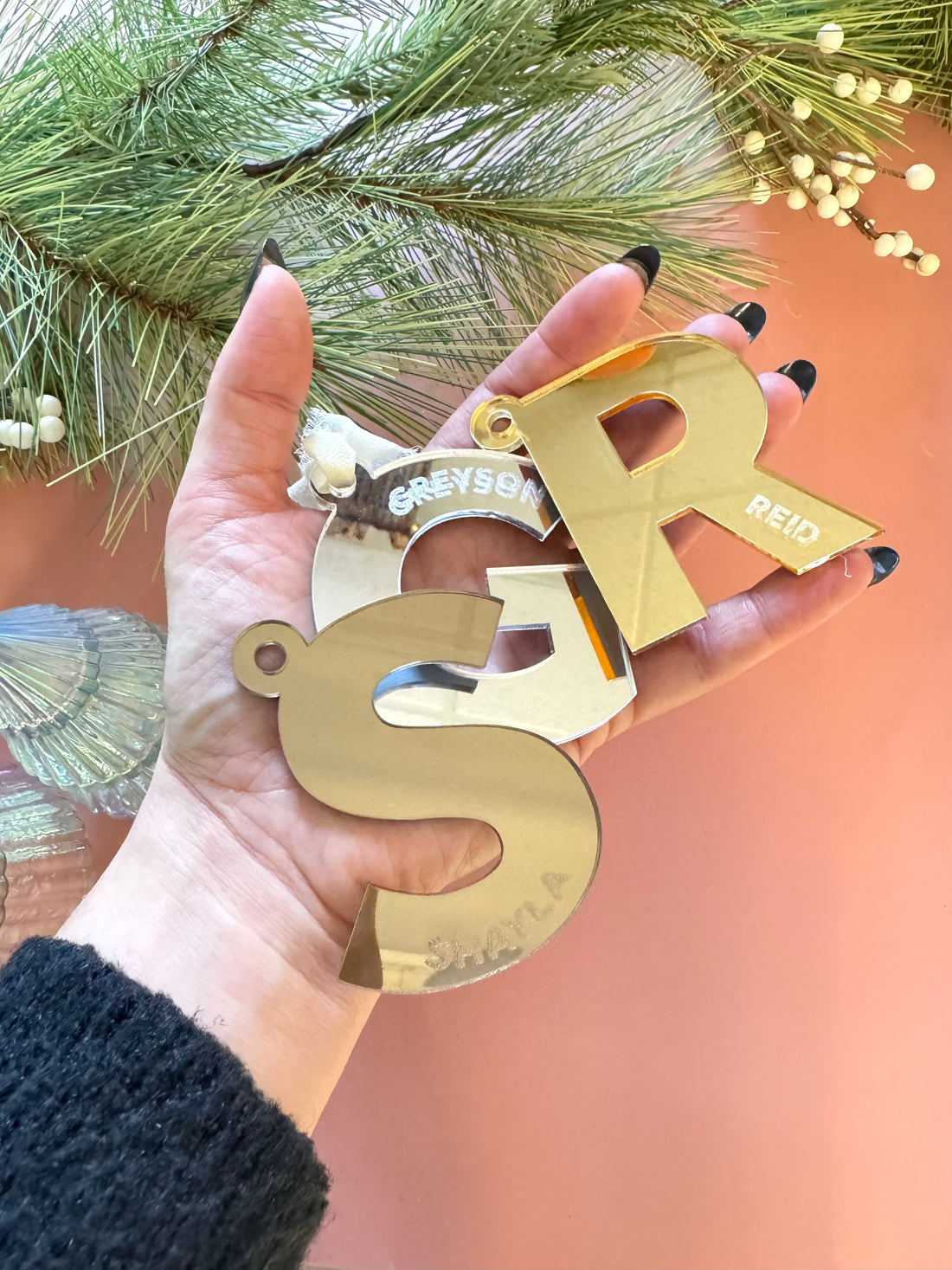 Personalized Initial Ornament