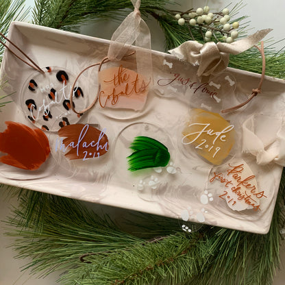 Personalized Acrylic Ornament