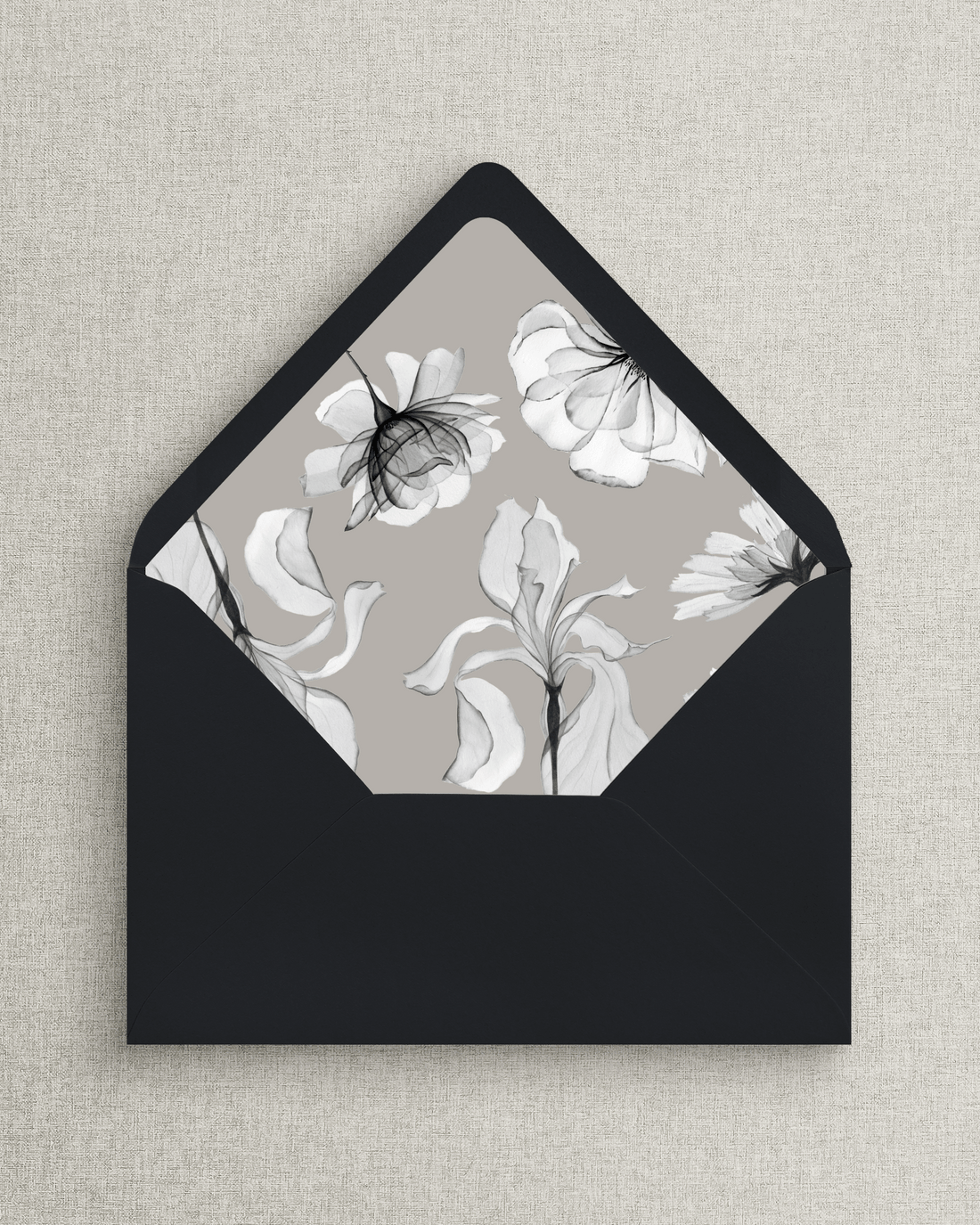 The Joshua Photorealistic Floral Envelope Liners