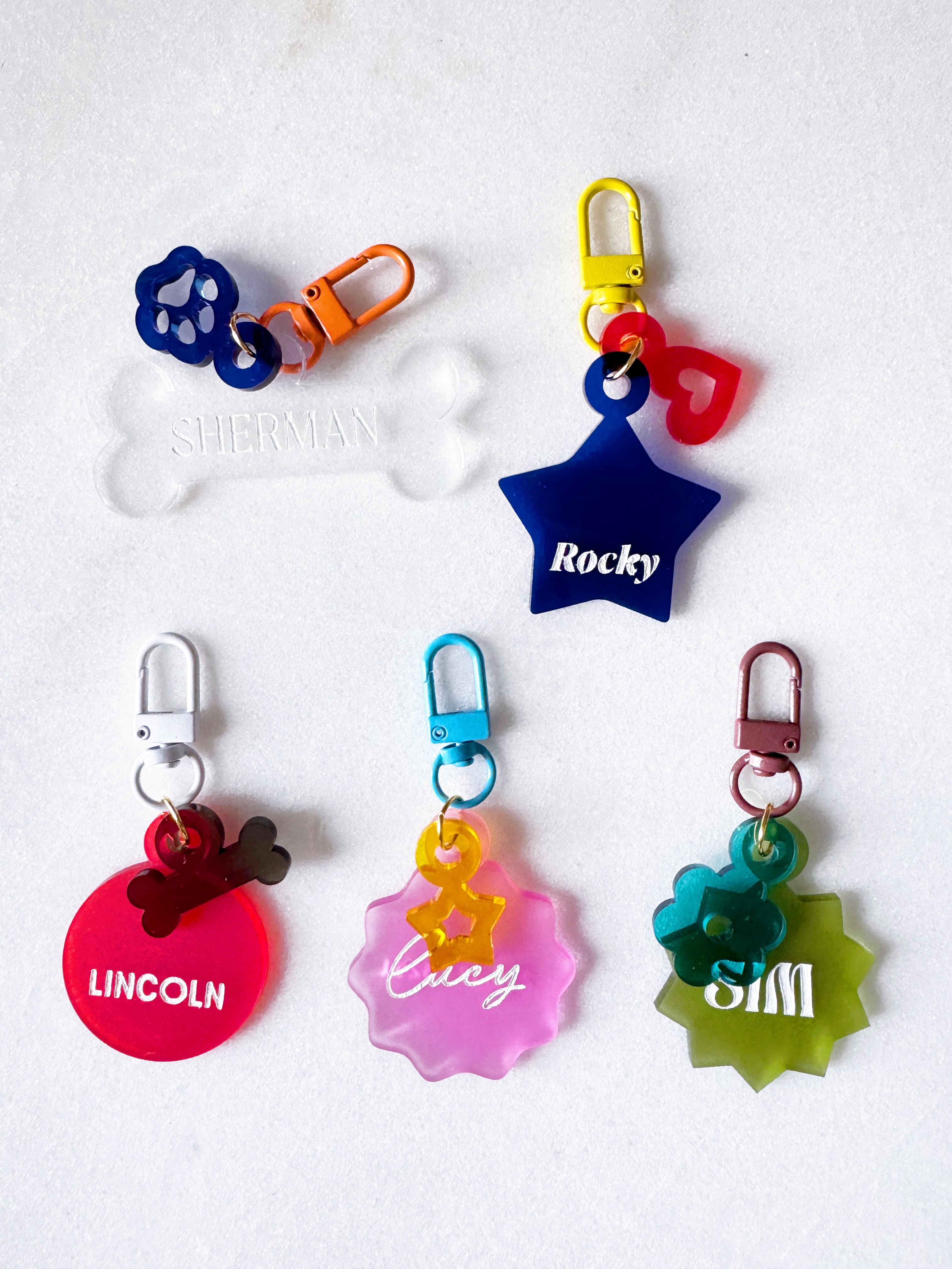 Acrylic Pet Tag