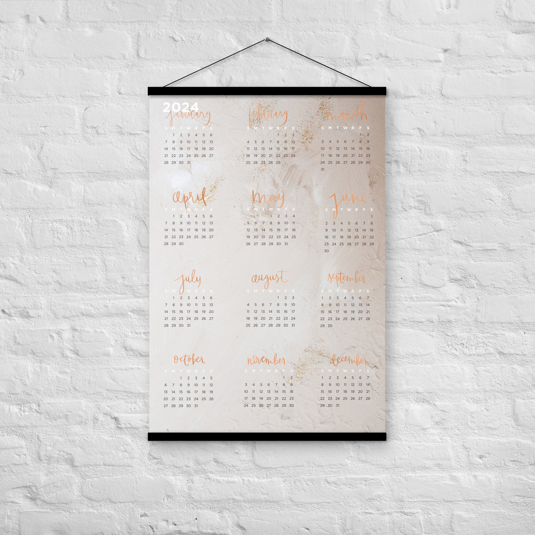 Wall Calendar (Large Scale)