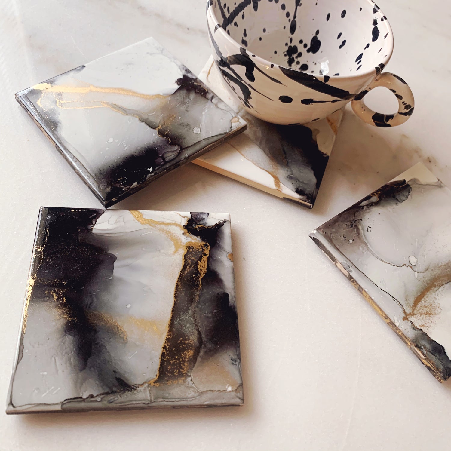 Marbled Coasters