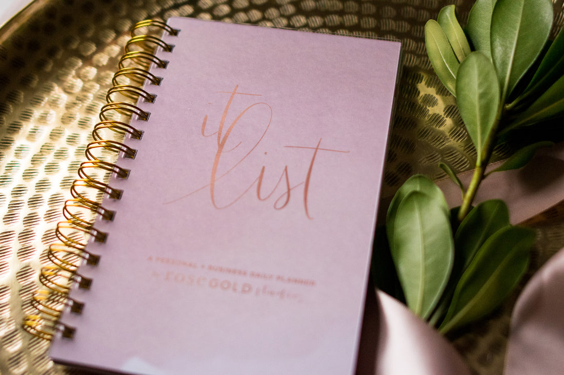 It List Planner | Personal + Professional Daily Planner